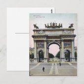 Milano Arco della Pace Italië  Briefkaart (Voorkant / Achterkant)