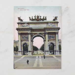 Milano Arco della Pace Italië  Briefkaart