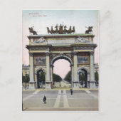 Milano Arco della Pace Italië Briefkaart (Voorkant)