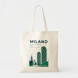 Milano Bosco Verticale Reistas Bag Italië Cadeau Tote Bag