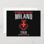 Milano Briefkaart (Voorkant / Achterkant)