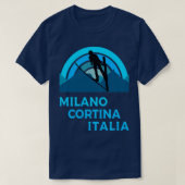 Milano Cortina Italia T-shirt (Design voorkant)