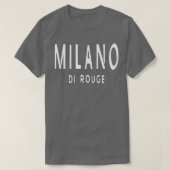 Milano di red t-shirt (Design voorkant)