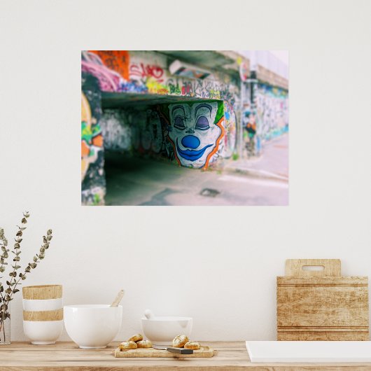 Milano Graffiti Poster (Keuken)