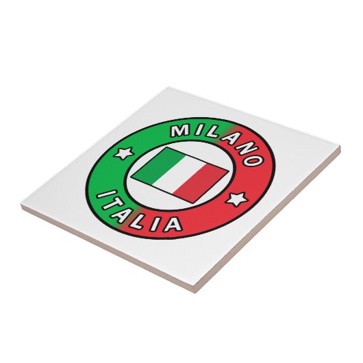 Milano Italia Tegeltje (Zijkant)