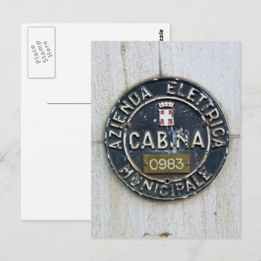 Milano, Italië Briefkaart (Voorkant / Achterkant)