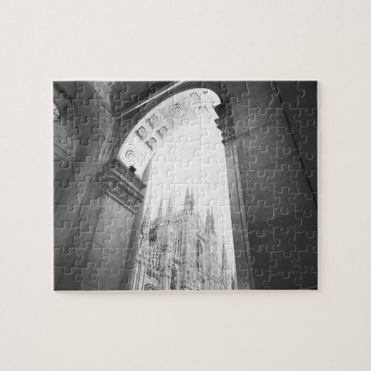 Milano Italië, Galleria Uitzicht van de Duomo Legpuzzel (Horizontaal)