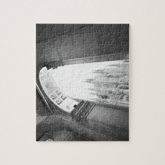 Milano Italië, Galleria Uitzicht van de Duomo Legpuzzel (Verticaal)