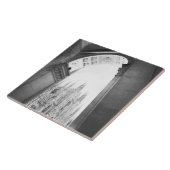 Milano Italië, Galleria Uitzicht van de Duomo Tegeltje (Zijkant)