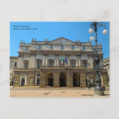 Milano, Italië - La Scala Theater, opera house Briefkaart (Voorkant)