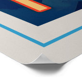 Milano, Italië Retro Poster (Hoek)