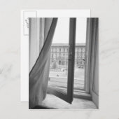 Milano Italië, Uitzicht van La Scala Opera Window Briefkaart (Voorkant / Achterkant)