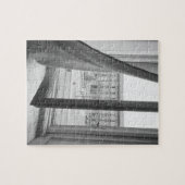 Milano Italië, Uitzicht van La Scala Opera Window Legpuzzel (Horizontaal)