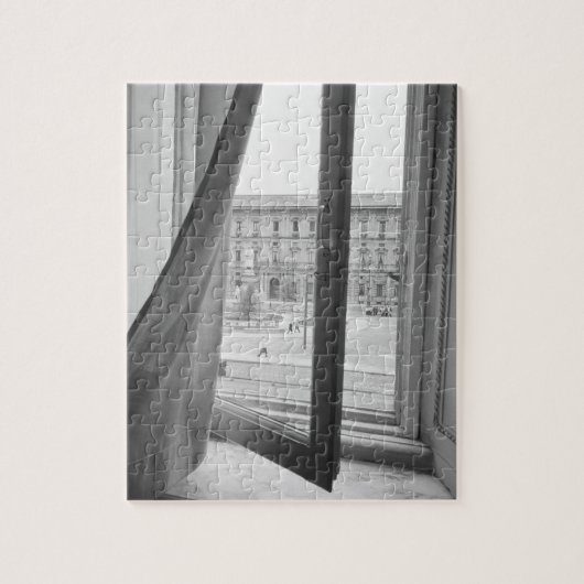 Milano Italië, Uitzicht van La Scala Opera Window Legpuzzel (Verticaal)