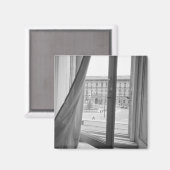 Milano Italië, Uitzicht van La Scala Opera Window Magneet (Voorkant / Achterkant)