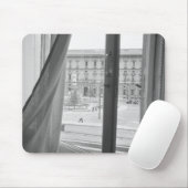 Milano Italië, Uitzicht van La Scala Opera Window Muismat (Met muis)