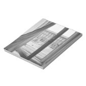 Milano Italië, Uitzicht van La Scala Opera Window Notitieblok (Linkerzijde)