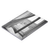 Milano Italië, Uitzicht van La Scala Opera Window Notitieboek (Linkerzijde)