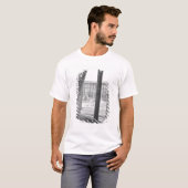 Milano Italië, Uitzicht van La Scala Opera Window T-shirt (Voorkant volledig)