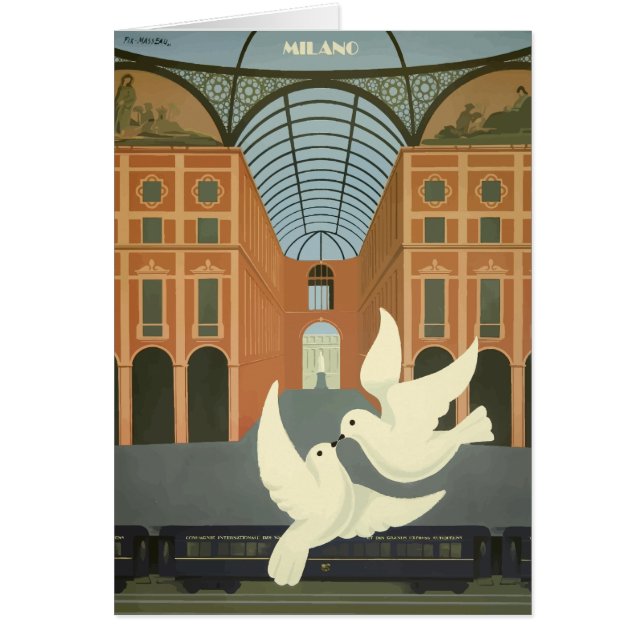  Milano Italië White Doves Orient Express (Voorkant)