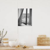 Milano Italy, View from La Scala Opera Window Poster (Keuken)