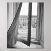 Milano Italy, View from La Scala Opera Window Poster (Voorkant)