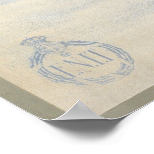 Milano  Italy Vintage Travel Poster (Hoek)