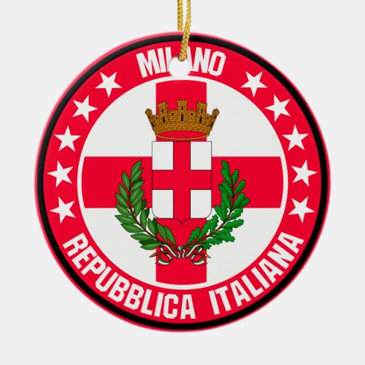 Milano Keramisch Ornament (Voorkant)