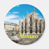 Milano koelkast magneet (Voorkant)