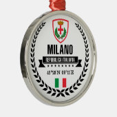 Milano Metalen Ornament (Rechts)