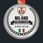Milano Metalen Ornament<br><div class="desc">Milano</div>
