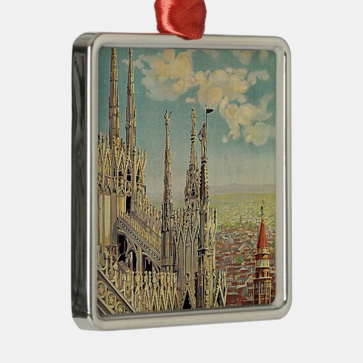 Milano Metalen Ornament (Rechts)