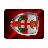 Milano Mettalic Emblem Magneet (Horizontaal)