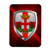 Milano Mettalic Emblem Magneet (Verticaal)