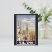  Milano Milaan Italië briefkaart (Staand voorkant)