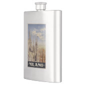 Milano Milaan Italië kolf Heupfles (Links)