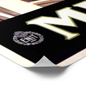 Milano, Milaan, Italië Poster van de Vintage Trave (Hoek)