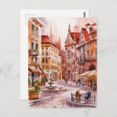 Milano, Milaan Italië Straatschilderkunst Briefkaart (Voorkant / Achterkant)