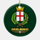 Milano (Milaan) Keramisch Ornament (Achterkant)