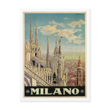 Milano Milan Italië Vintage Travel