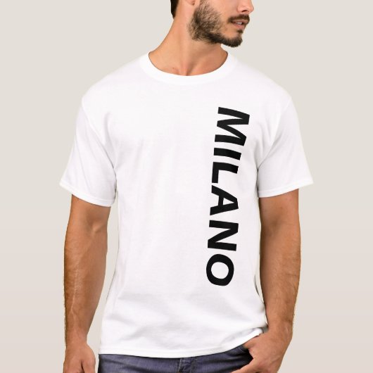 Milano Milano Italië T-shirt (Voorkant)