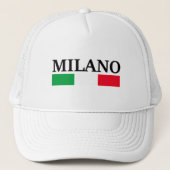 Milano Milano Italië Trucker Pet (Voorkant)