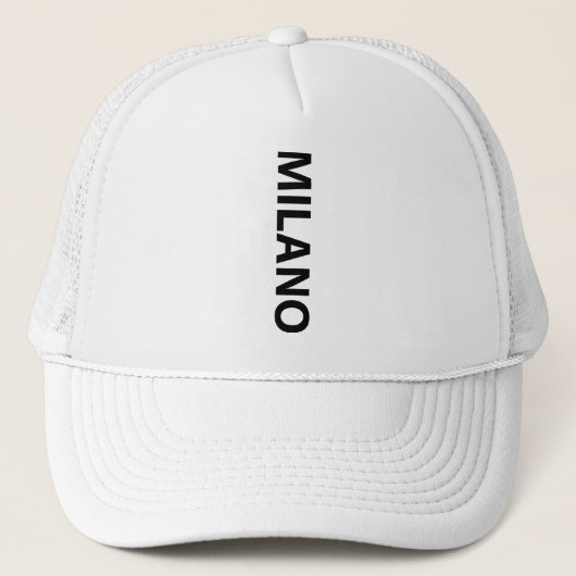 Milano Milano Italië Trucker Pet (Voorkant)