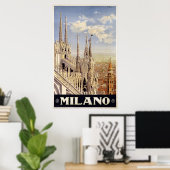 Milano Poster (Thuiskantoor)