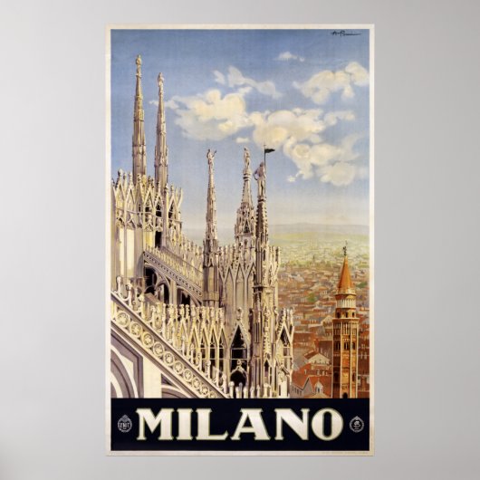 Milano Poster (Voorkant)