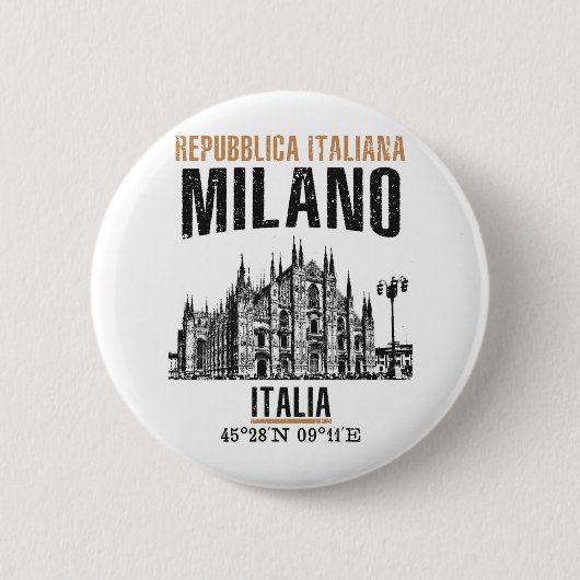 Milano Ronde Button 5,7 Cm (Voorkant)
