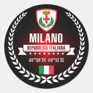 Milano Ronde Sticker