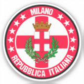 Milano Sticker (Voorkant)