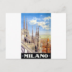  Milano Travel Briefkaart