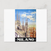  Milano Travel Briefkaart (Voorkant)